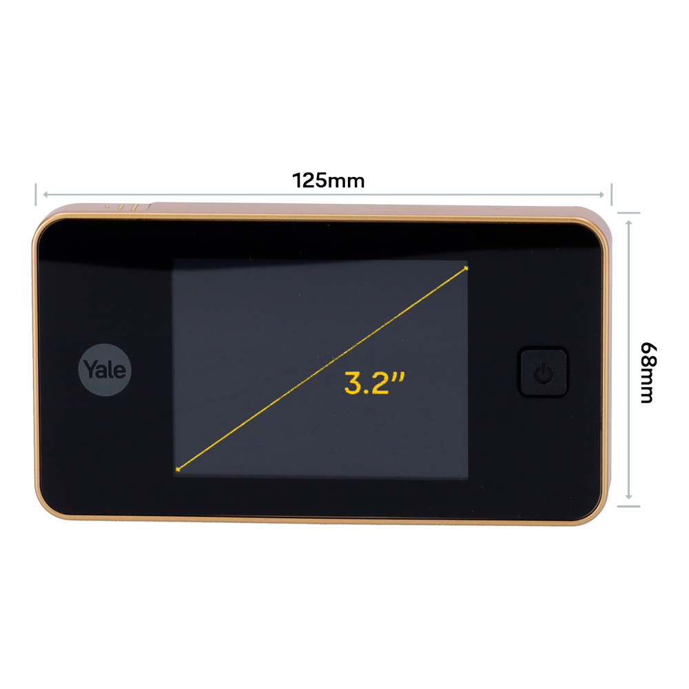 YALE-DOORVIEWER500-GOLD - Image 2